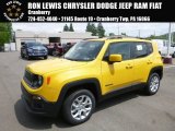 Solar Yellow Jeep Renegade in 2017