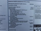 2018 Audi S5 Premium Plus Cabriolet Window Sticker