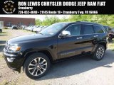 2017 Diamond Black Crystal Pearl Jeep Grand Cherokee Overland 4x4 #120534652