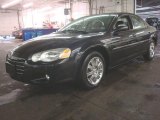 Brilliant Black Crystal Chrysler Sebring in 2004