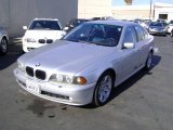 2002 Titanium Silver Metallic BMW 5 Series 525i Sedan #1202454