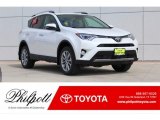 2017 Blizzard Pearl White Toyota RAV4 Limited #120560671