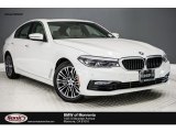 2017 Mineral White Metallic BMW 5 Series 540i Sedan #120592404