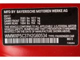 2017 Hardtop Color Code for Blazing Red Metallic - Color Code: B83
