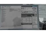 2017 Mercedes-Benz G 550 4x4 Squared Window Sticker