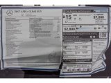 2017 Mercedes-Benz GLE 63 S AMG 4Matic Coupe Window Sticker