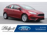 2017 Ruby Red Ford Focus SE Hatch #120603147
