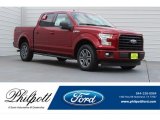 2017 Ruby Red Ford F150 XLT SuperCrew #120603145