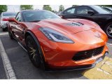 Daytona Sunrise Orange Metallic Chevrolet Corvette in 2016