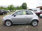 2017 Fiat 500c Billet Argento (Silver)