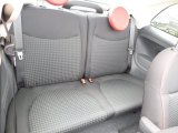 2017 Fiat 500c Pop Rear Seat