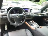 2017 Lexus LS 460 AWD Black/Saddle Tan Interior