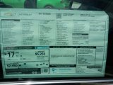 2017 Chevrolet SS Sedan Window Sticker