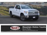 2017 Super White Toyota Tundra SR5 Double Cab 4x4 #120622618