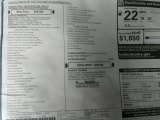 2017 Chrysler Pacifica LX Window Sticker