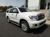 2017 Blizzard Pearl White Toyota Sequoia Platinum 4x4 #120640817