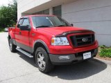 2005 Bright Red Ford F150 FX4 SuperCab 4x4 #12048773