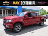 Cajun Red Tintcoat Chevrolet Colorado in 2017