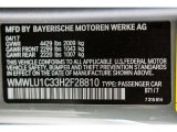 2017 Clubman Color Code for Moonwalk Grey Metallic - Color Code: B71