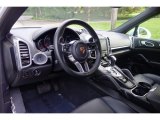 2017 Porsche Cayenne Platinum Edition Black Interior