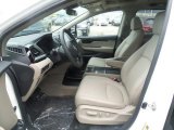 2018 Honda Odyssey Elite Mocha Interior