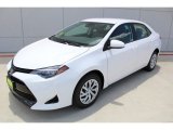 2017 Toyota Corolla LE Front 3/4 View