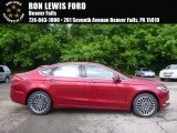 2017 Ruby Red Ford Fusion SE AWD #120680125