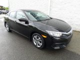 2017 Crystal Black Pearl Honda Civic LX Sedan #120680172