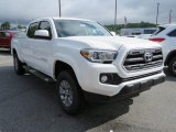 2017 Super White Toyota Tacoma SR5 Double Cab #120680238