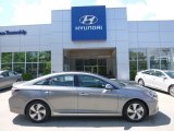 2017 Pewter Gray Metallic Hyundai Sonata Limited Hybrid #120680271