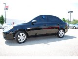 2007 Ebony Black Hyundai Accent GLS Sedan #12040258
