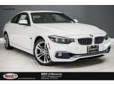 2018 Mineral White Metallic BMW 4 Series 430i Coupe #120708943