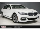 2018 Mineral White Metallic BMW 7 Series 740i Sedan #120708946