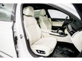 2018 BMW 7 Series 740i Sedan Ivory White/Black Interior