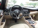 2017 Alfa Romeo Giulia Ti AWD Tan Interior