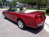 2007 Redfire Metallic Ford Mustang V6 Premium Convertible #120726324