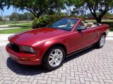 2007 Ford Mustang V6 Premium Convertible Front 3/4 View