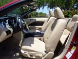 2007 Ford Mustang V6 Premium Convertible Medium Parchment Interior