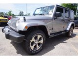 2017 Billet Silver Metallic Jeep Wrangler Unlimited Sahara 4x4 #120730579