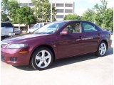 2006 Dark Cherry Metallic Mazda MAZDA6 i Sedan #12051893