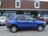 2008 Smart Blue Metallic Kia Sportage LX V6 4x4 #12046861