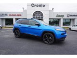 2017 Hydro Blue Pearl Jeep Cherokee Sport #120773965