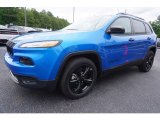 2017 Jeep Cherokee Hydro Blue Pearl