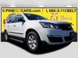 2017 Summit White Chevrolet Traverse LS #120773842