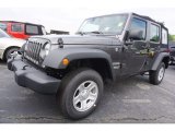 2017 Granite Crystal Metallic Jeep Wrangler Unlimited Sport 4x4 #120796608