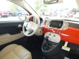 2017 Fiat 500 Lounge Dashboard
