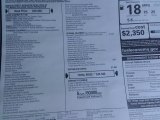 2017 Dodge Charger R/T Scat Pack Window Sticker