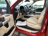 2017 Ford F150 Lariat SuperCrew 4X4 Light Camel Interior