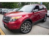 2015 Ruby Red Ford Explorer XLT 4WD #120852249