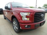 2017 Ruby Red Ford F150 XLT SuperCrew 4x4 #120852337